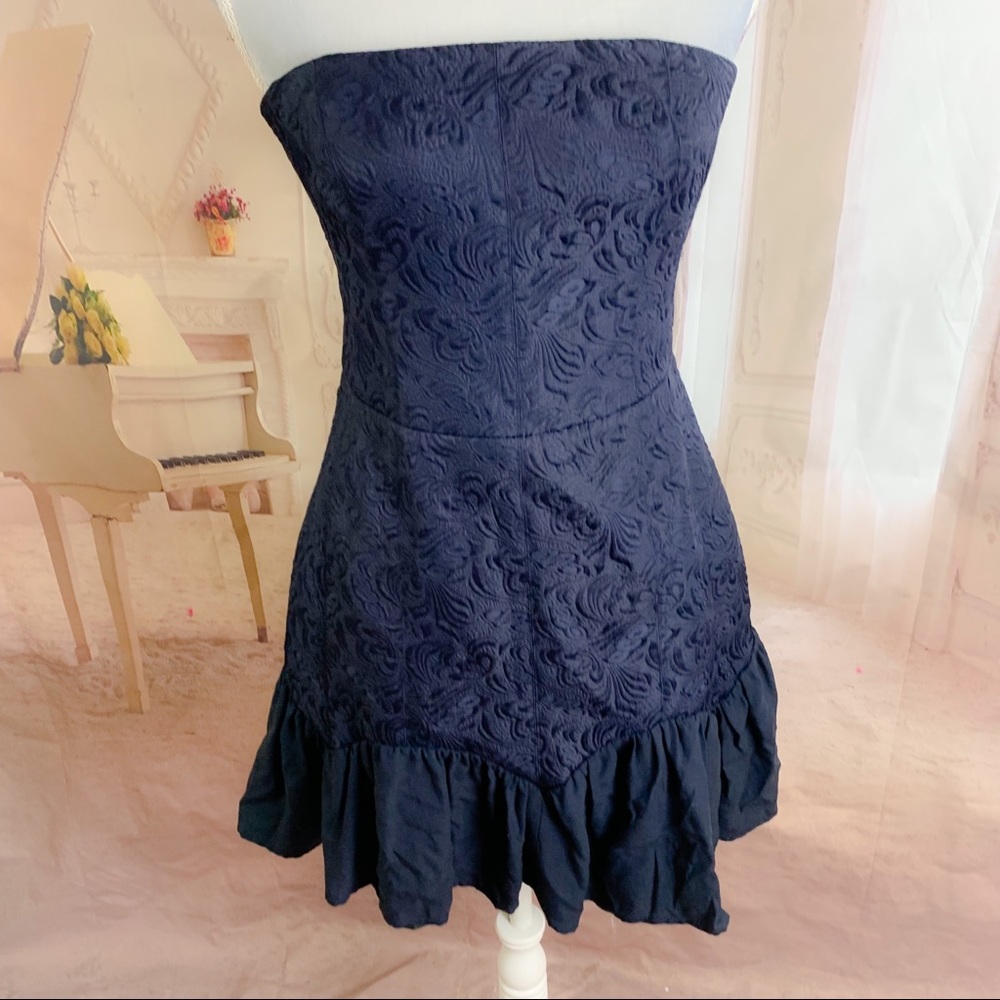 NEW Keepsake The Label Thing Called Love Dress in Navy - Picture 9 of 15